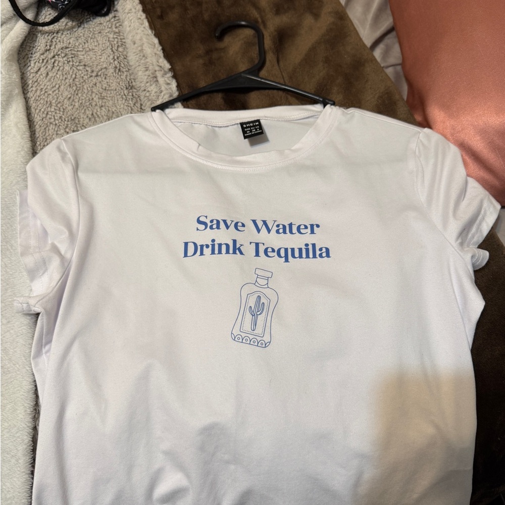 SHEIN White Tee